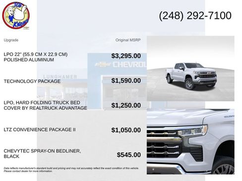 New 2025 Chevrolet Silverado 1500 LTZ w/ Technology Package image 5