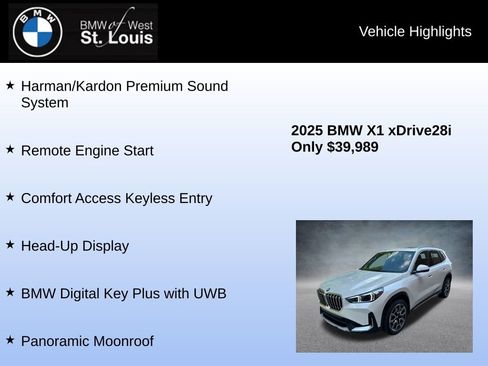 Used 2025 BMW X1 xDrive28i AWD/4WD image 16