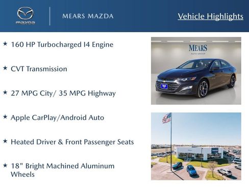 Used 2023 Chevrolet Malibu LT image 2