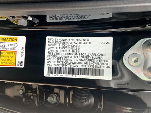 New 2026 Honda Accord EX-L image 15