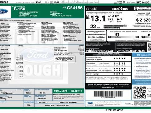 Used 2022 Ford F150 XLT w/ XTR Package AWD/4WD image 3