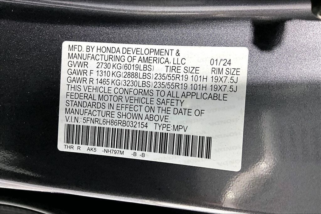 Used 2024 Honda Odyssey Touring image 33