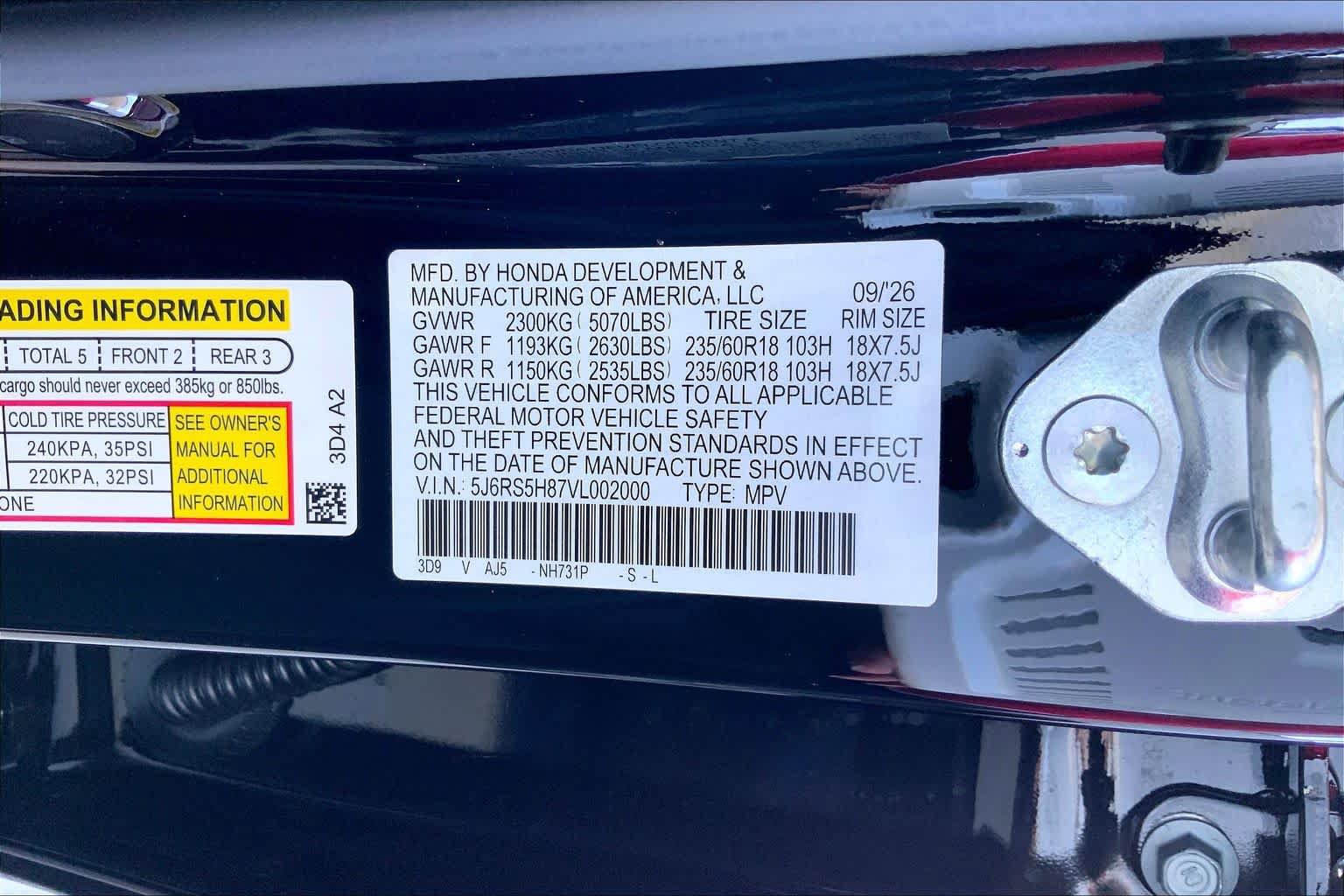 New 2027 Honda CR-V Sport-L image 20