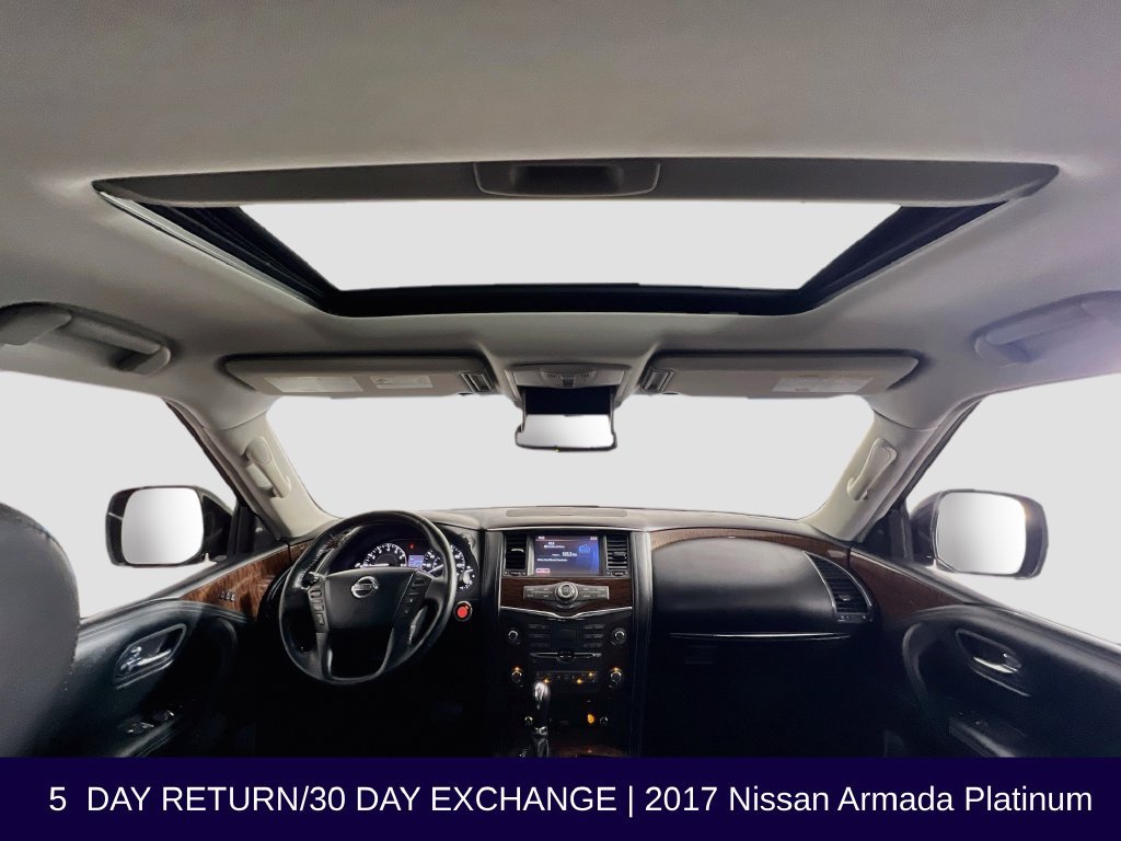 Used 2017 Nissan Armada Platinum w/ Interior Lighting Package AWD/4WD image 45