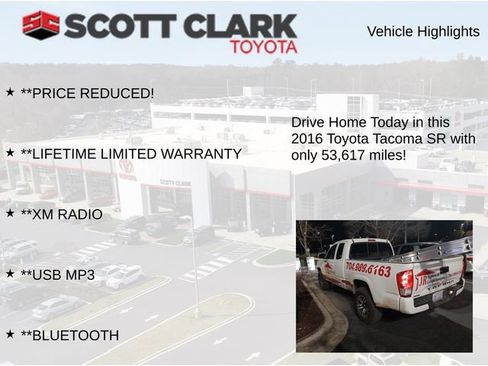 Used 2016 Toyota Tacoma SR image 10