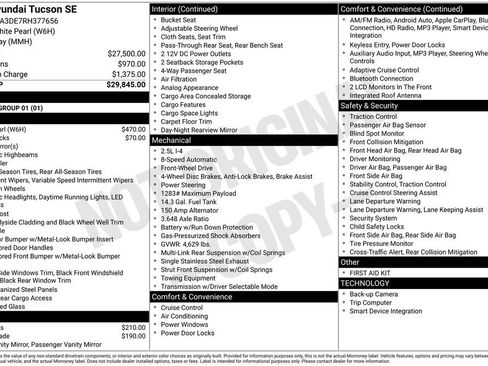 Certified 2024 Hyundai Tucson SE image 5