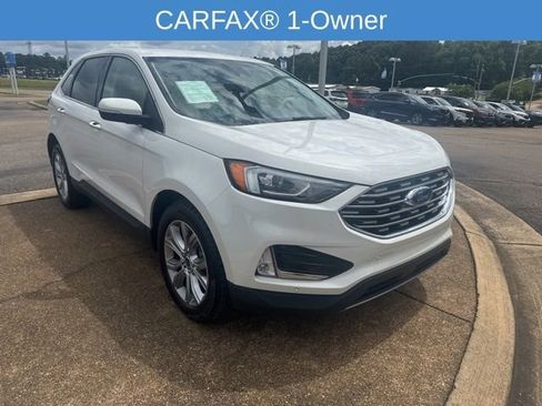 Used 2022 Ford Edge Titanium w/ Cargo Accessory Package AWD/4WD image 2
