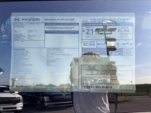 New 2026 Hyundai Santa Fe XRT w/ Tow & Go Package image 14