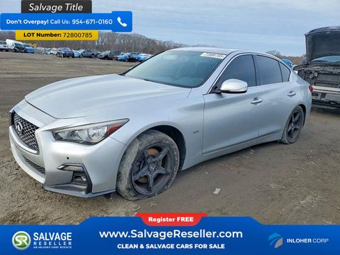 Used 2018 INFINITI Q50 Sport AWD/4WD image 1