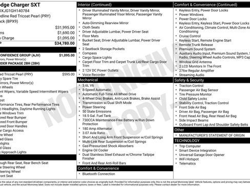 Used 2016 Dodge Charger SXT w/ Driver Confidence Group image 1