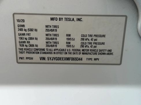 Used 2021 Tesla Model Y Long Range AWD/4WD image 30