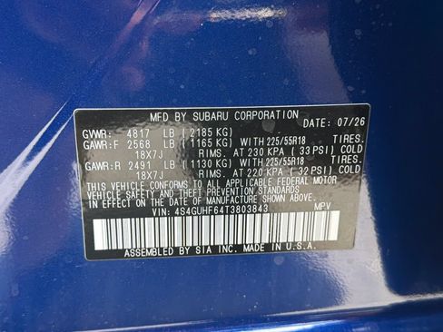 New 2026 Subaru Crosstrek 2.5i Sport AWD/4WD image 31