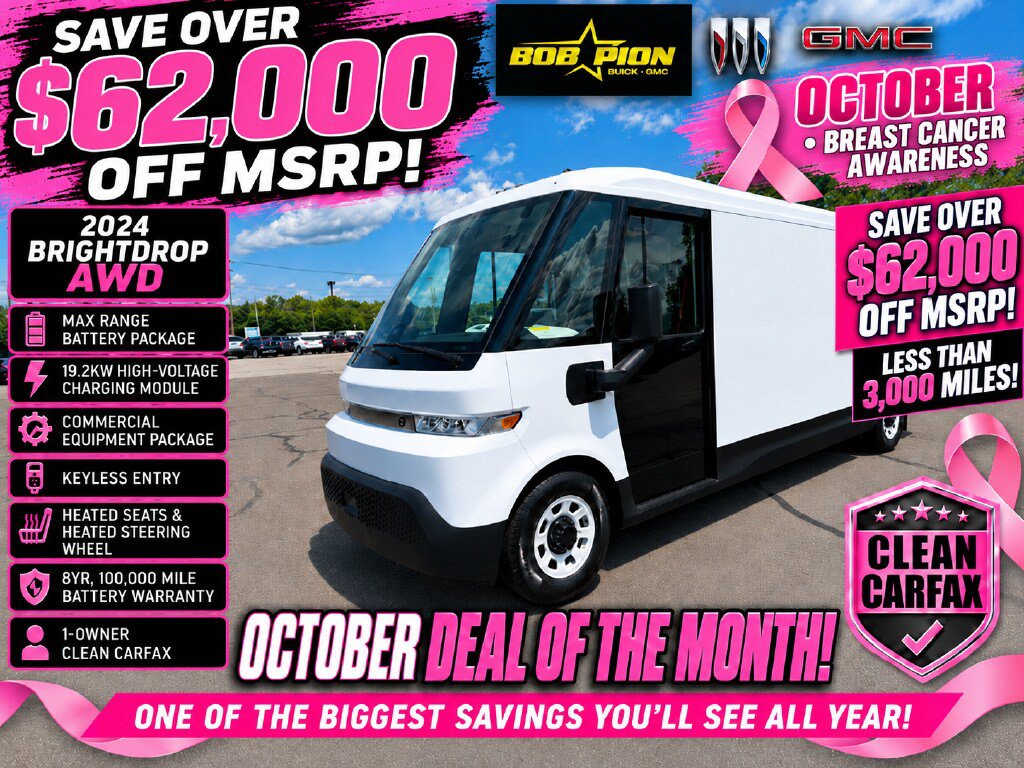 Used 2024 Chevrolet Brightdrop 600 w/ Battery Pack, Max Range AWD/4WD image 1
