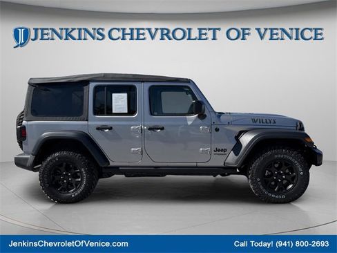 Used 2021 Jeep Wrangler Unlimited Sport image 3