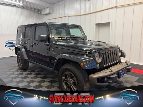 Used 2017 Jeep Wrangler Unlimited Sahara AWD/4WD image 1