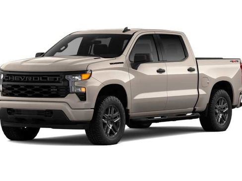 New 2026 Chevrolet Silverado 1500 Custom w/ Turbomax Blackout Package AWD/4WD image 23