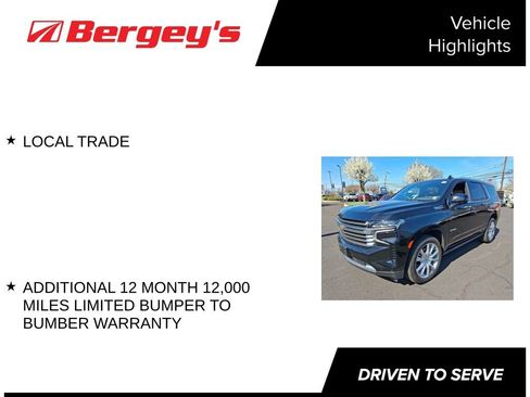 Certified 2023 Chevrolet Tahoe High Country AWD/4WD image 4
