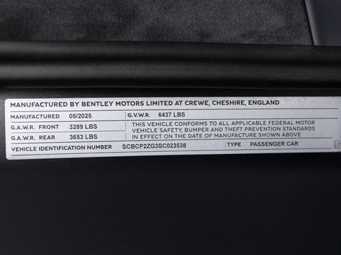Used 2025 Bentley Continental GT Mulliner image 33