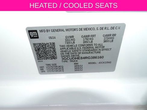 Certified 2024 Chevrolet Silverado 1500 ZR2 w/ Technology Package image 14