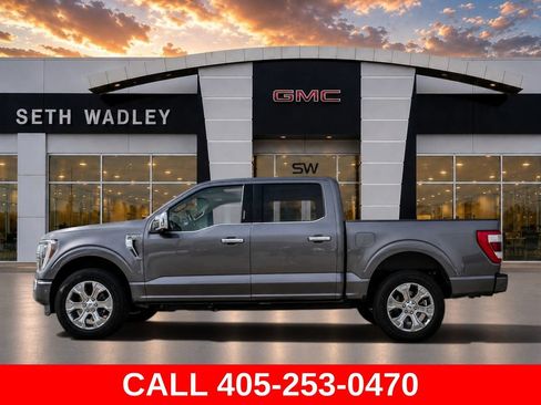 Used 2021 Ford F150 Platinum w/ Equipment Group 701A High AWD/4WD image 4