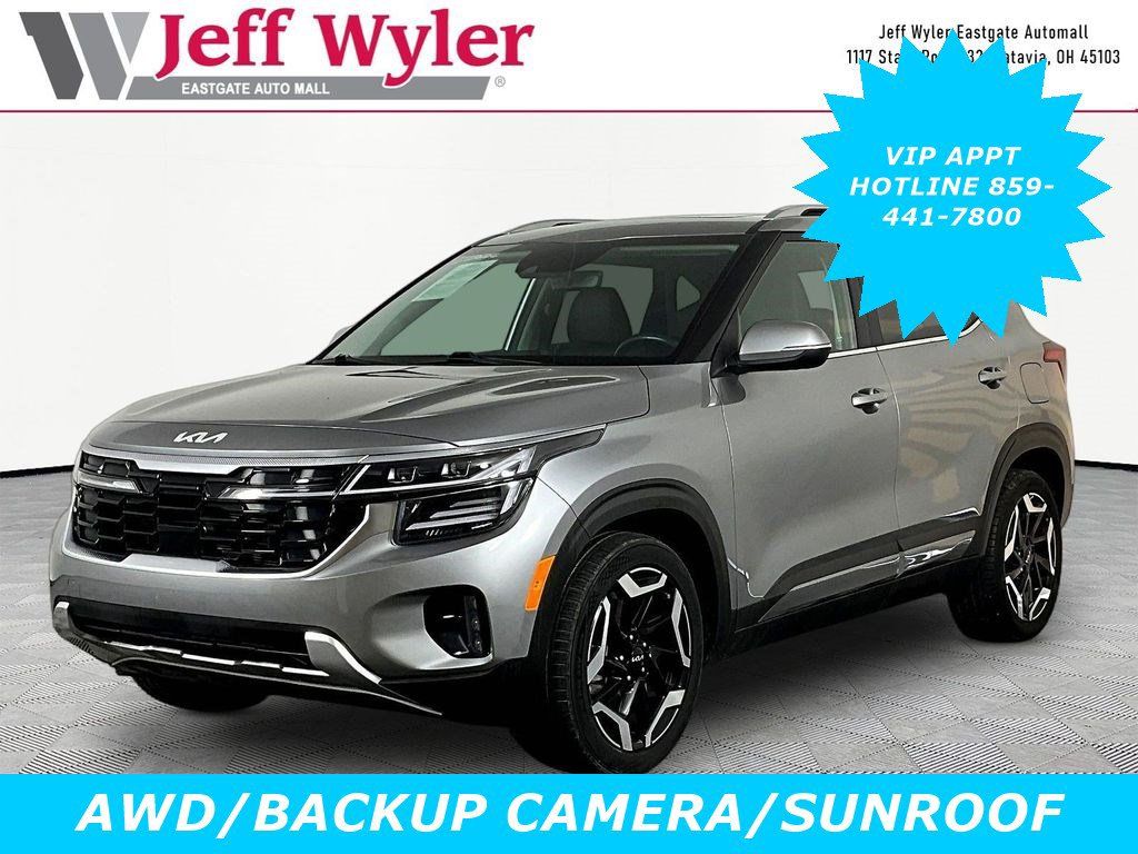 Used 2024 Kia Seltos SX w/ SX Sunroof Package AWD/4WD image 1