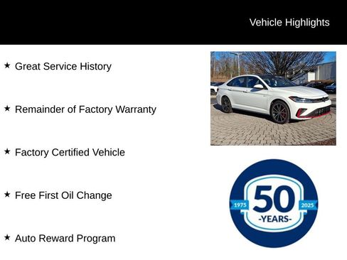 Certified 2025 Volkswagen Jetta GLI Autobahn image 7