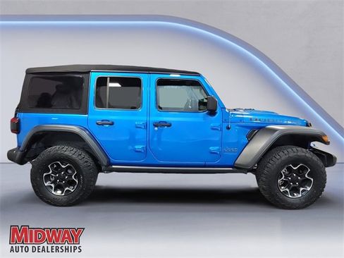 Used 2022 Jeep Wrangler Unlimited Rubicon 4xe w/ Safety Group image 6