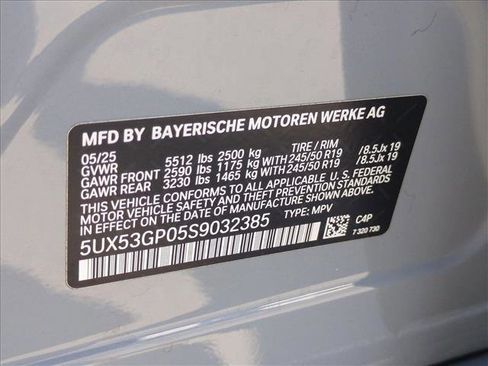 Certified 2025 BMW X3 xDrive30i w/ M Sport Package image 26