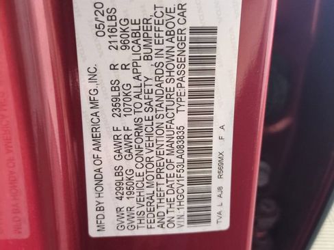 Used 2020 Honda Accord EX-L image 29