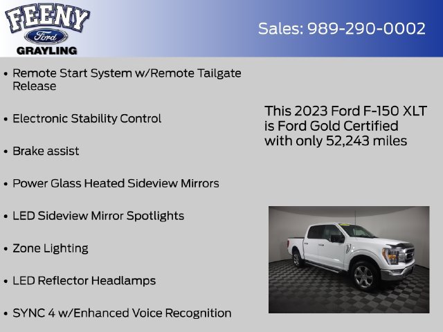 Used 2023 Ford F150 XLT w/ Equipment Group 302A High AWD/4WD image 28