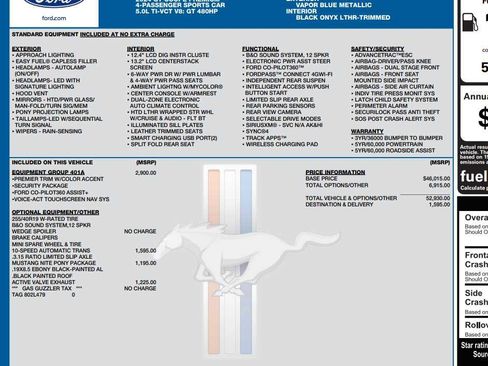 Used 2024 Ford Mustang GT Premium image 2