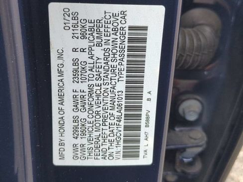 Used 2020 Honda Accord EX image 22
