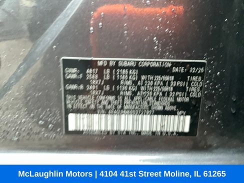 Certified 2025 Subaru Crosstrek 2.5i Limited w/ Crosstrek Mirror Package image 34