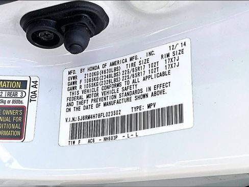 Used 2015 Honda CR-V EX-L image 11