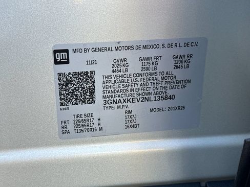Used 2022 Chevrolet Equinox LT FWD image 34