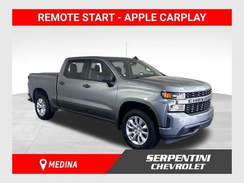Used 2021 Chevrolet Silverado 1500 Custom AWD/4WD image 1