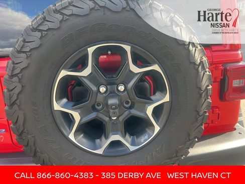 Used 2021 Jeep Wrangler Unlimited Rubicon 4xe w/ Steel Bumper Group image 30