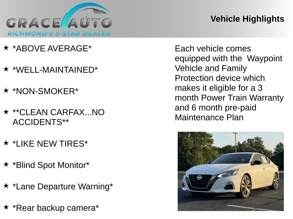 Used 2022 Nissan Altima 2.5 SR FWD image 2