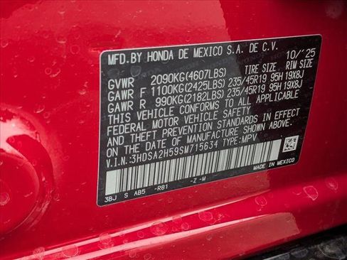 New 2025 Acura ADX A-Spec image 19