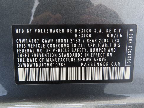 New 2026 Volkswagen Jetta Sport image 28