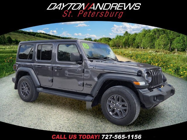 Certified 2024 Jeep Wrangler Unlimited Sport AWD/4WD image 1