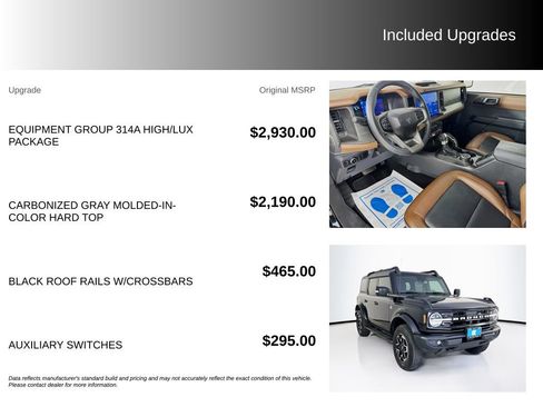 Used 2024 Ford Bronco Outer Banks AWD/4WD image 5