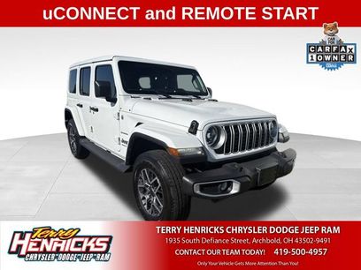Used 2024 Jeep Wrangler Unlimited Sahara w/ Safety Group