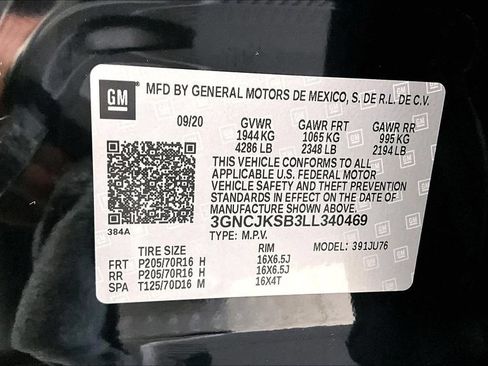Used 2020 Chevrolet Trax LS FWD image 30