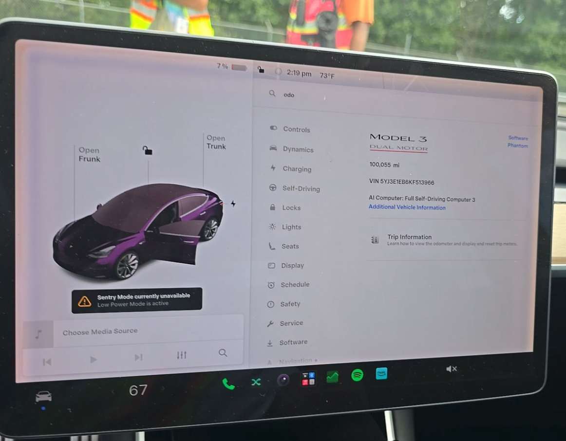 Used 2019 Tesla Model 3 Long Range AWD/4WD image 2