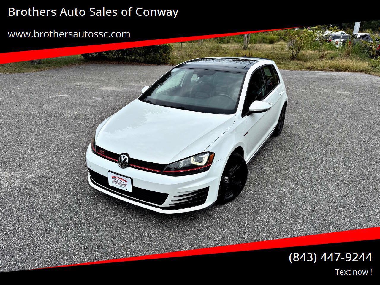 Used 2016 Volkswagen GTI SE w/ Lighting Package (SEL) FWD image 1