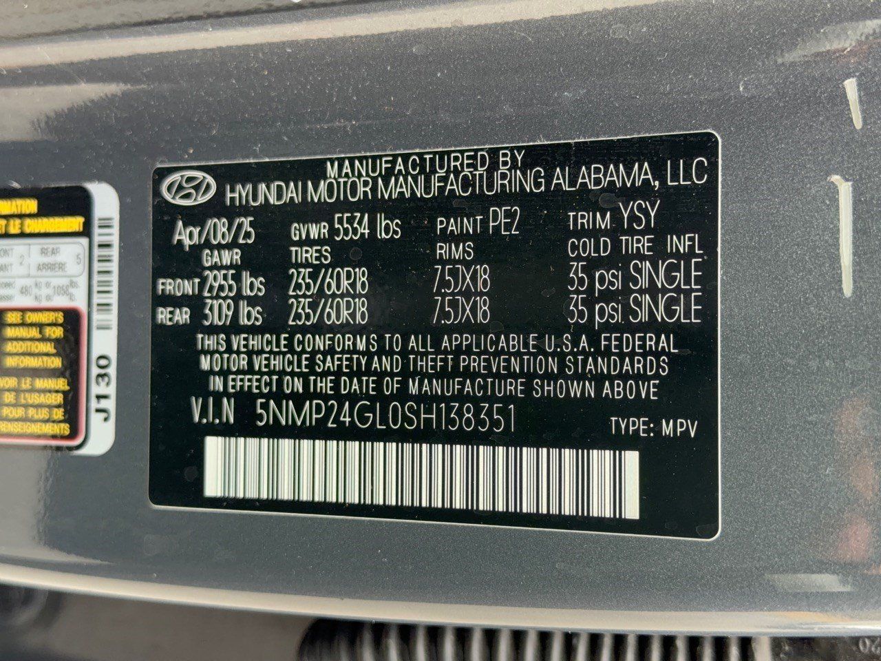 Used 2025 Hyundai Santa Fe SEL FWD image 31