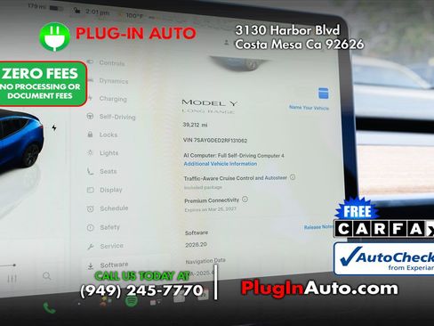 Used 2024 Tesla Model Y Long Range RWD image 2