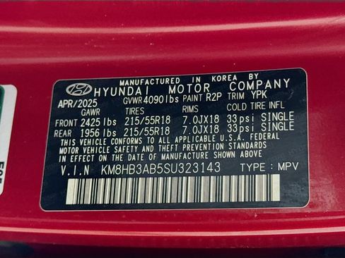 Used 2025 Hyundai Kona SEL FWD image 28