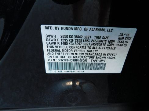 Used 2016 Honda Pilot EX-L image 9